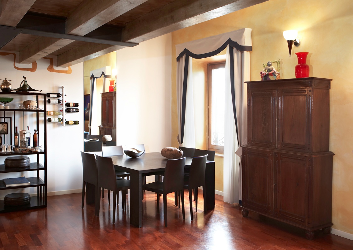 I mobili selezionati dalla proprietaria