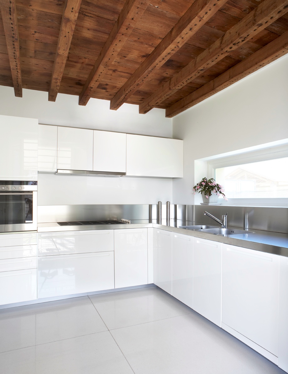 La cucina al piano terra