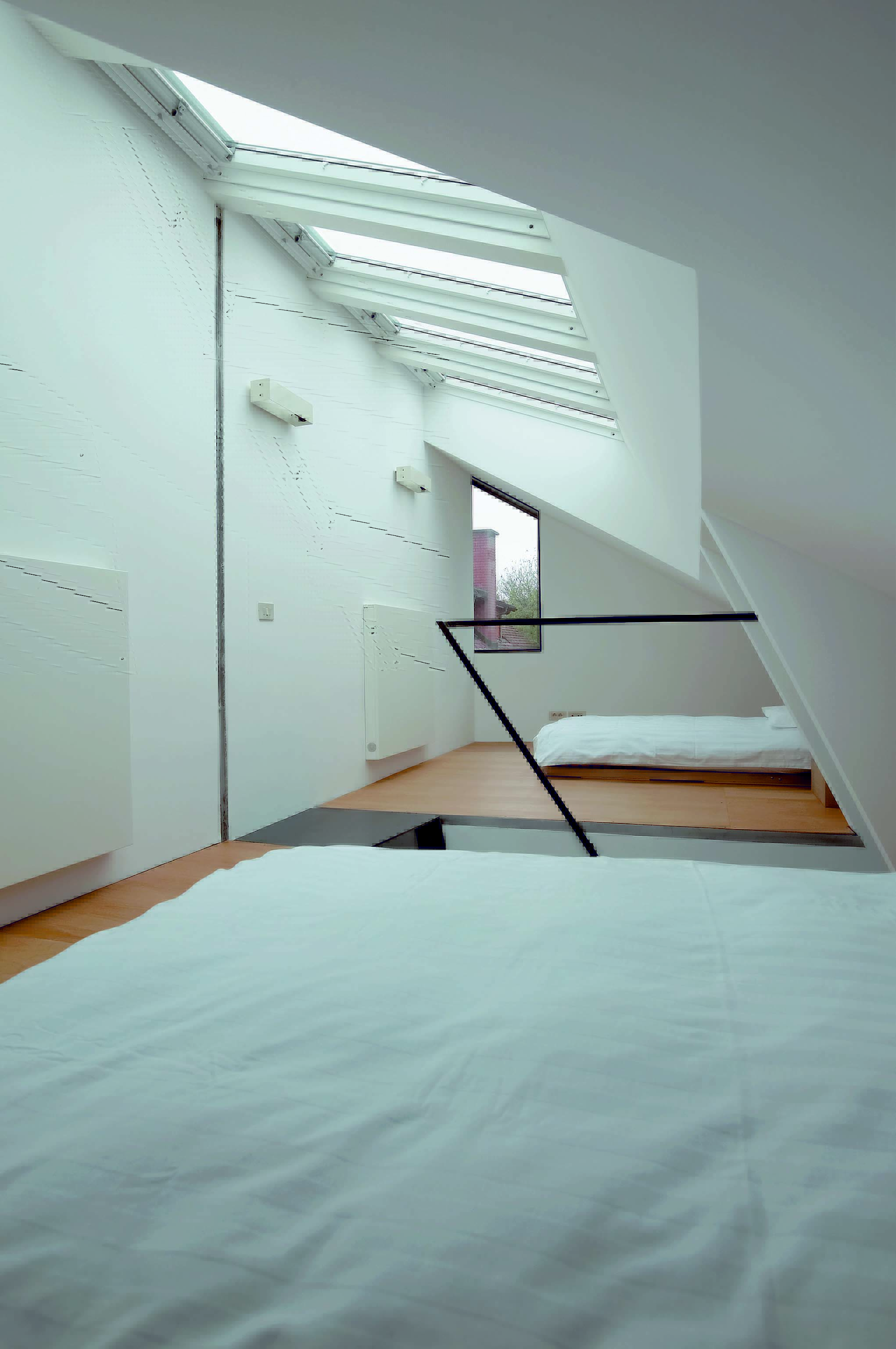 Al piano superiore due stanze da letto con letti matrimoniali