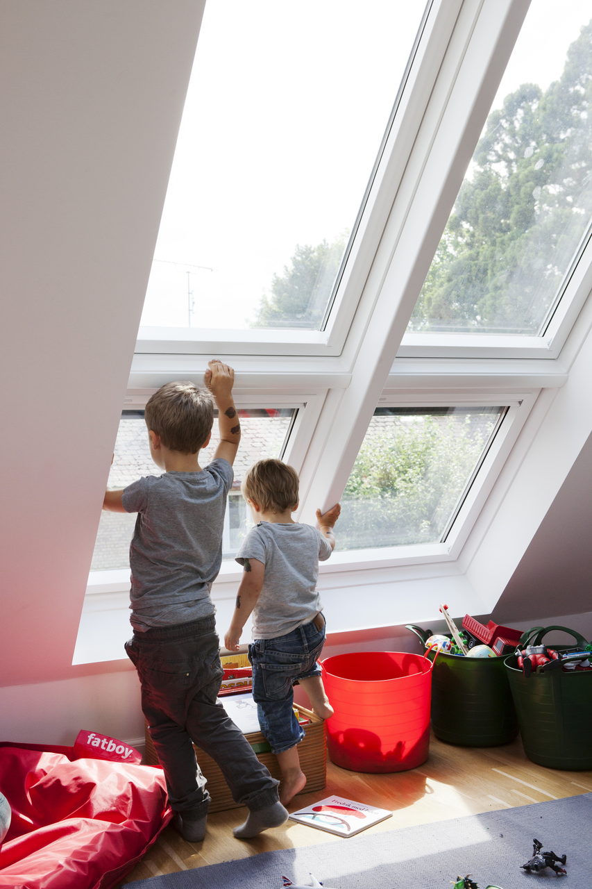 Finestre in camera dei bambini